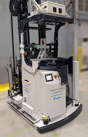 遠隔フォークリフト評価検証機