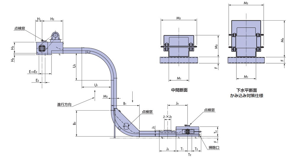 NFVフライトベヤ寸法図