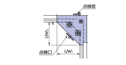 NFV-W形寸法図