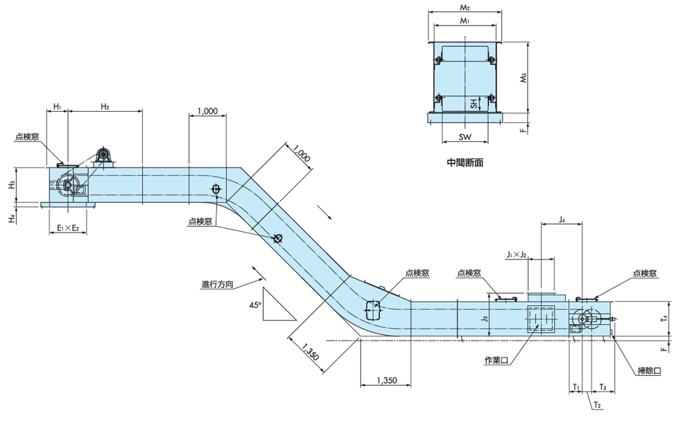 PFVパワーフライト寸法図