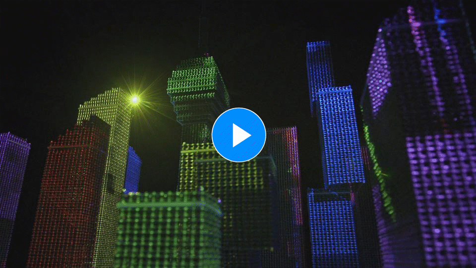 チェーンアート2015 立体オブジェ・Motion CIty編