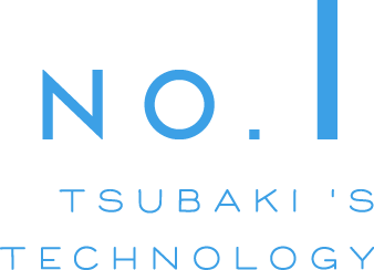 NO.1 TSUBAKI'S TECHNOLOGY