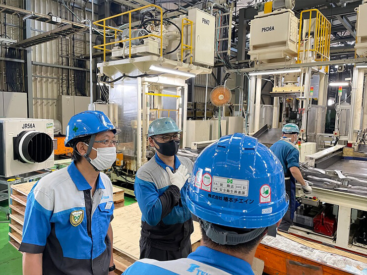 安全パトロール(京田辺工場)