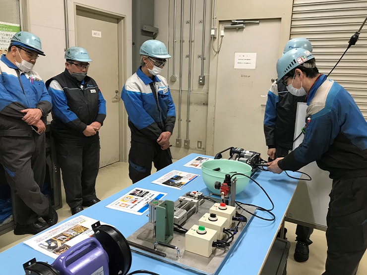 安全体感訓練（京田辺工場）