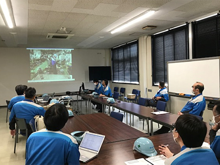 安全体感訓練(京田辺工場)