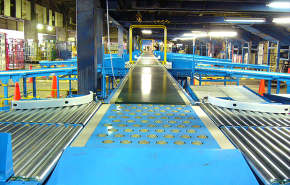 ループラインで効率的な仕分けシステムを構築