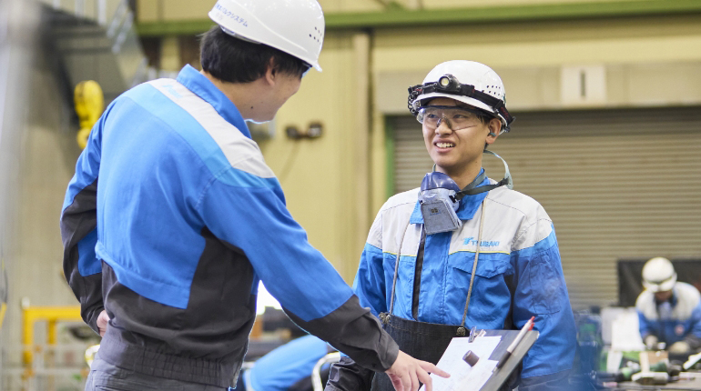 現在の仕事内容とやりがいについて